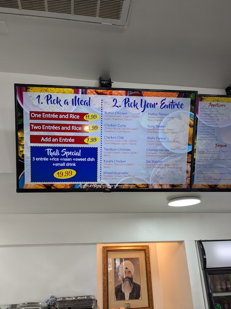 Taj Indian Cuisine Menu - Image 4