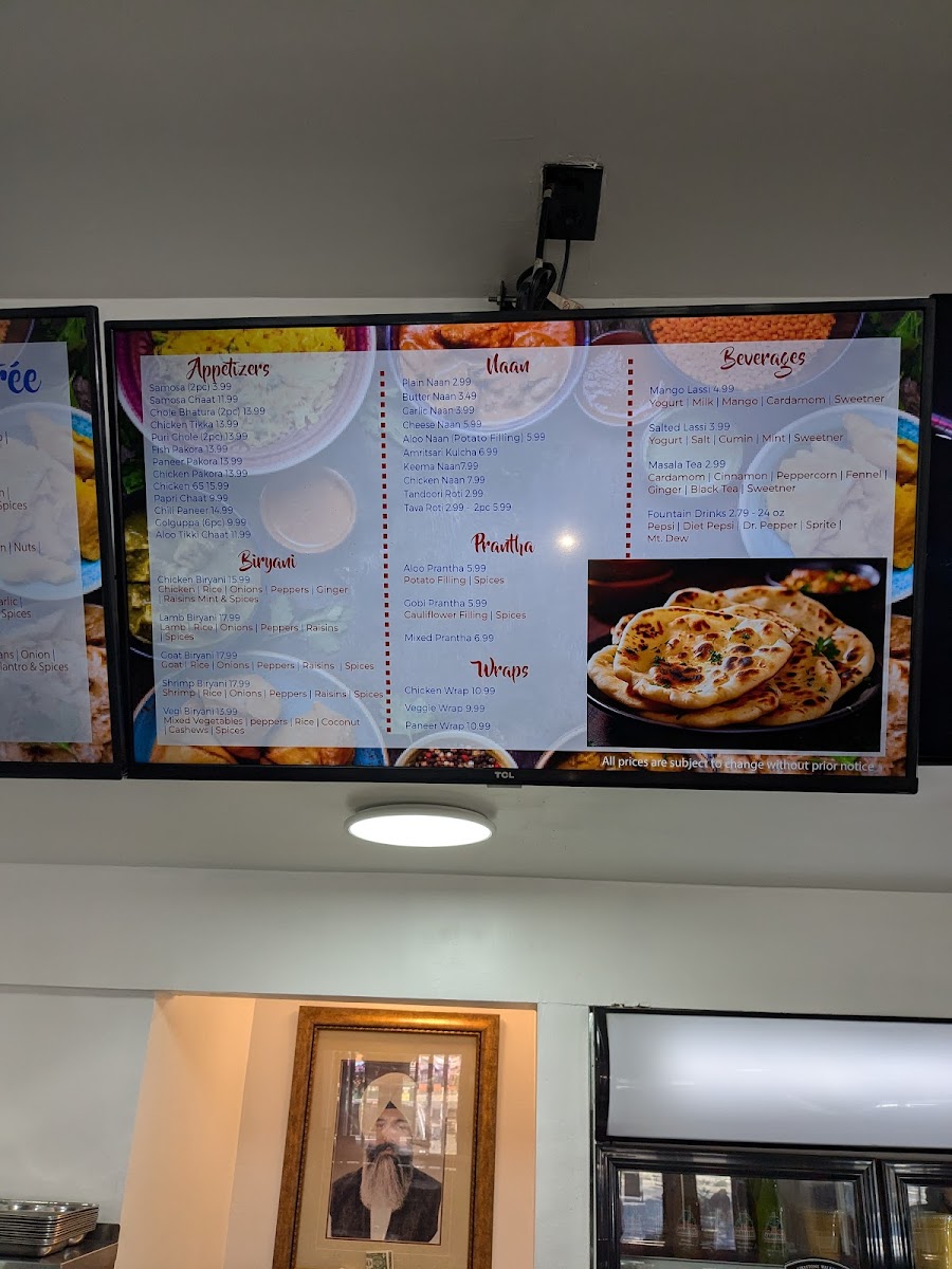 Taj Indian Cuisine Menu - Image 6